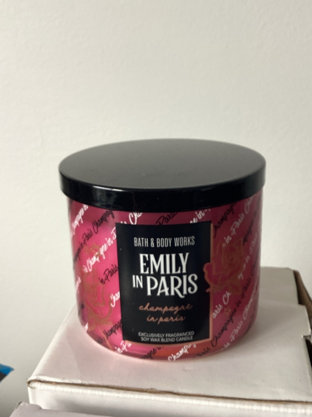 Bath and Body Works Emily in Paris 3 wick candle